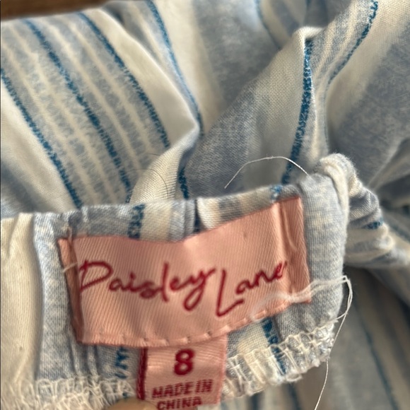 Blue Maxi A-line Skirt with Ruffled Tiers - Picture 2 of 2